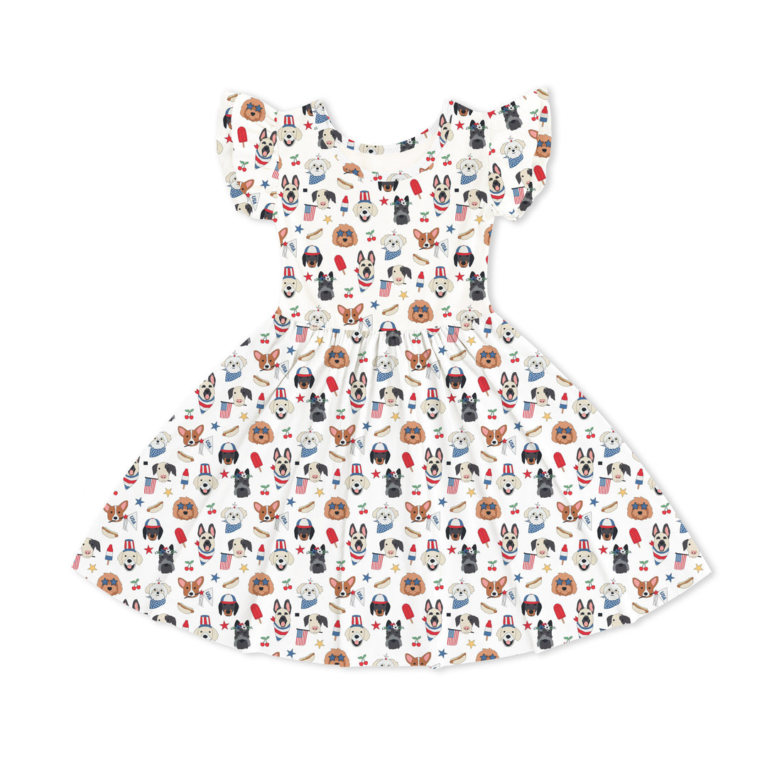 Freedom Dogs (Twirl Dress)