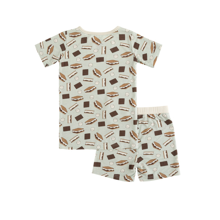 S'more to Love (Short PJ Set) - Blue