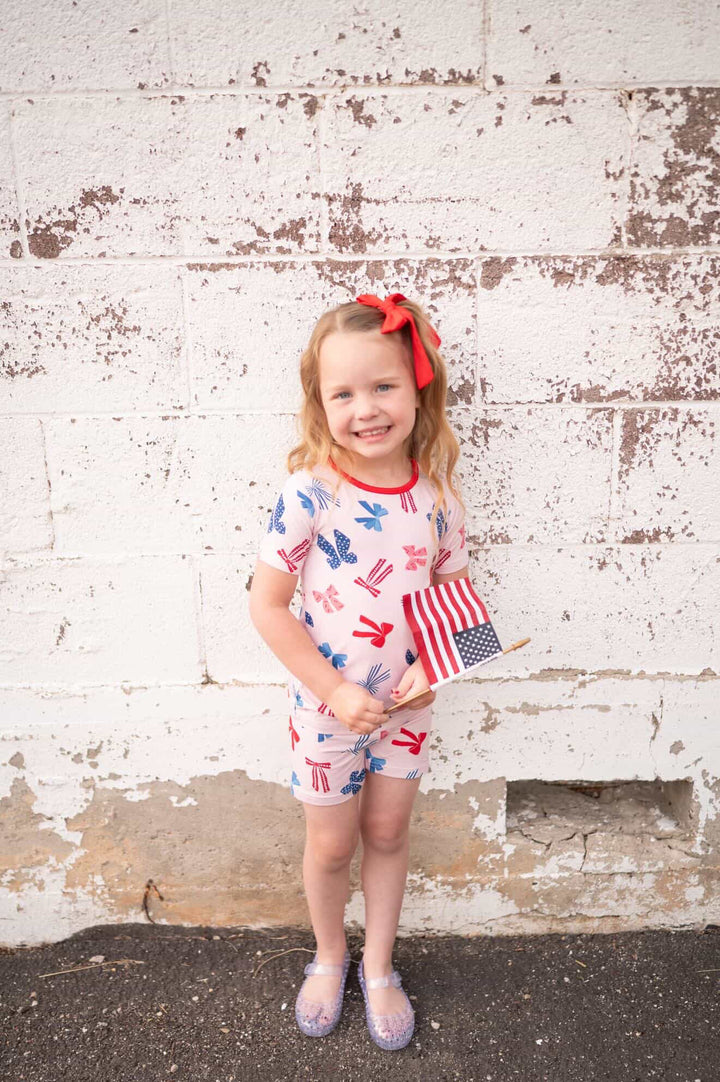 Americana Bows (Short PJ Set)