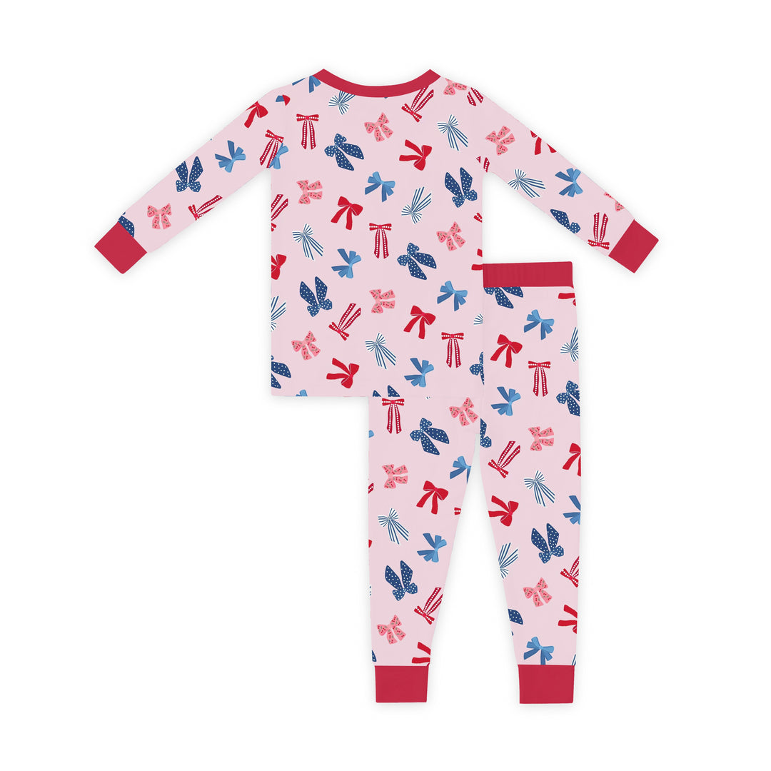 Americana Bows (Long Sleeve PJ)