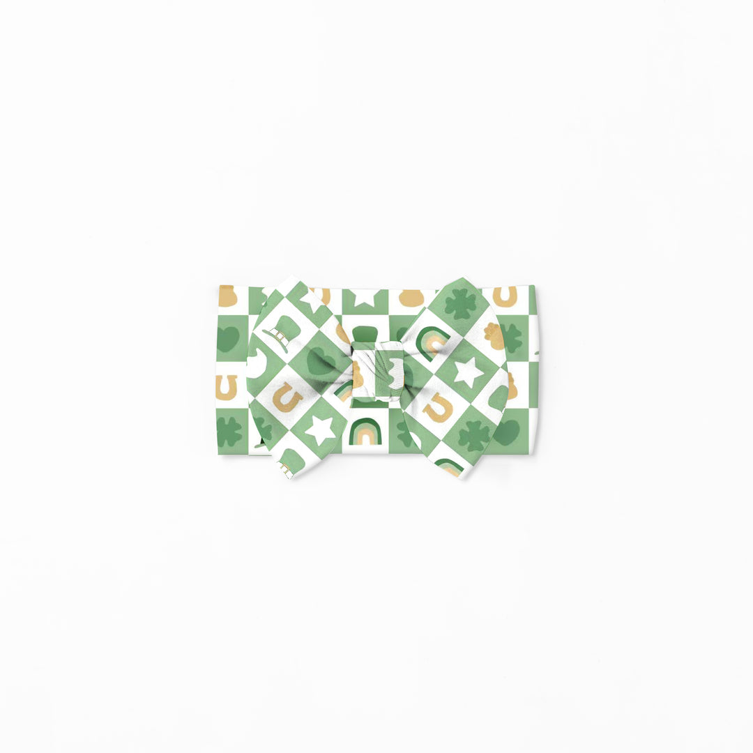 Lucky Charms (Bow Headband) - Green
