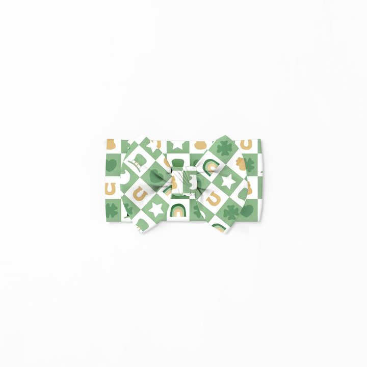 Lucky Charms (Bow Headband) - Green