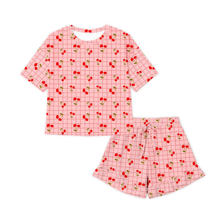 Cherry Picking (Women’s Ruffle Short PJ Set)