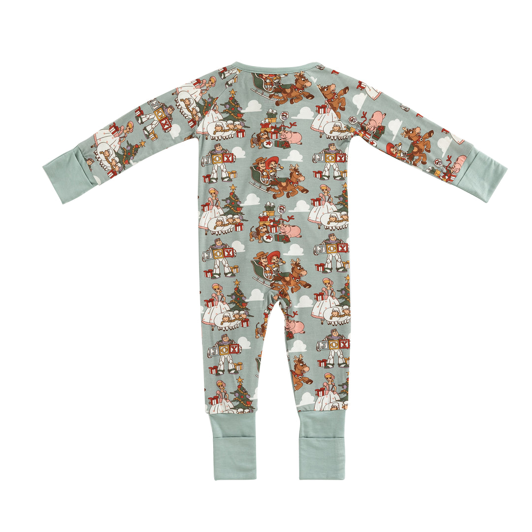 PREORDER - Merry Toy Ride (Convertible Zip Footies)