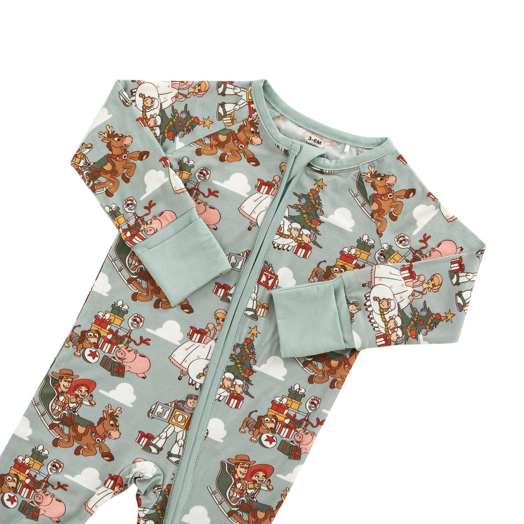 PREORDER - Merry Toy Ride (Convertible Zip Footies)