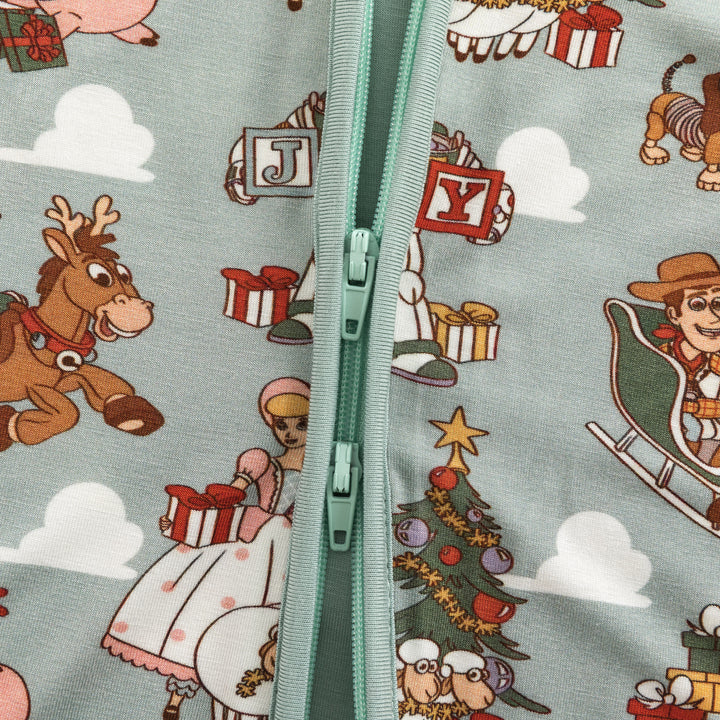 PREORDER - Merry Toy Ride (Convertible Zip Footies)