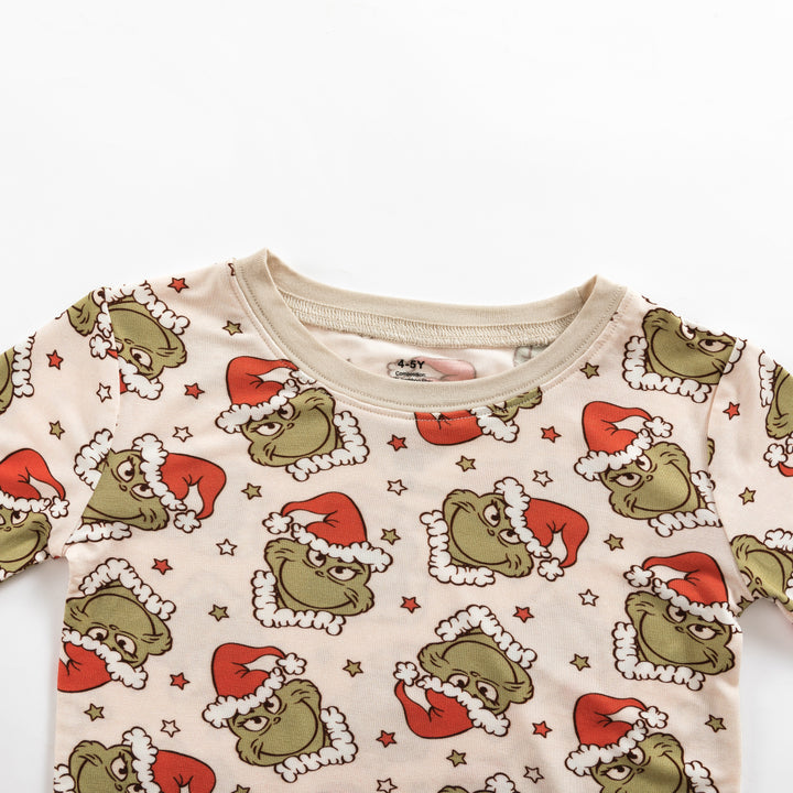 Grinchy Cheer (Long Sleeve PJ)