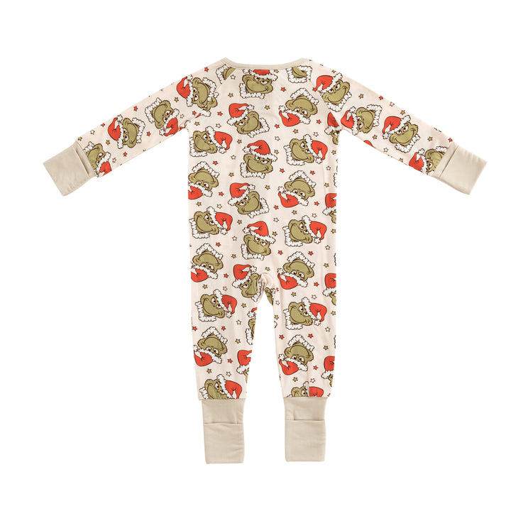 Grinchy Cheer (Convertible Zip Footies)