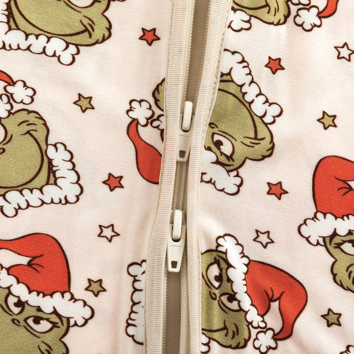 Grinchy Cheer (Convertible Zip Footies)