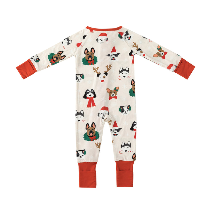 PREORDER - Bark The Halls (Convertible Zip Footies)