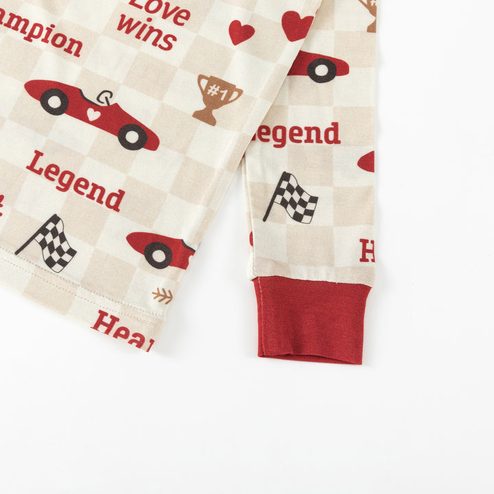 Heart Racer (Long Sleeve PJ)