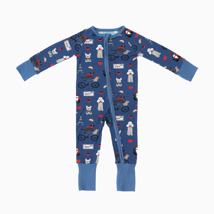 Le Petit Café (Convertible Zip Footies)