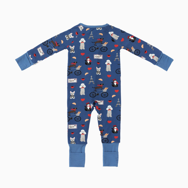 Le Petit Café (Convertible Zip Footies)