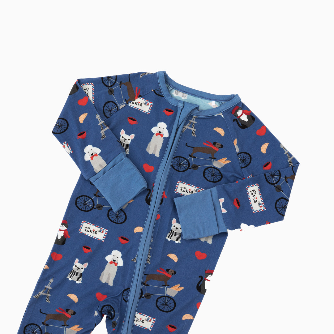 Le Petit Café (Convertible Zip Footies)