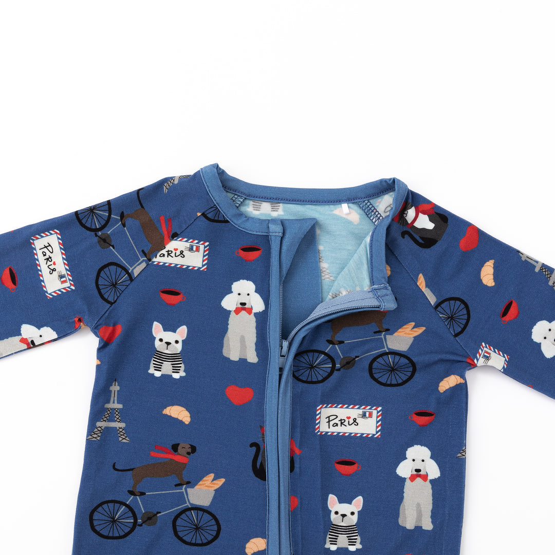 Le Petit Café (Convertible Zip Footies)