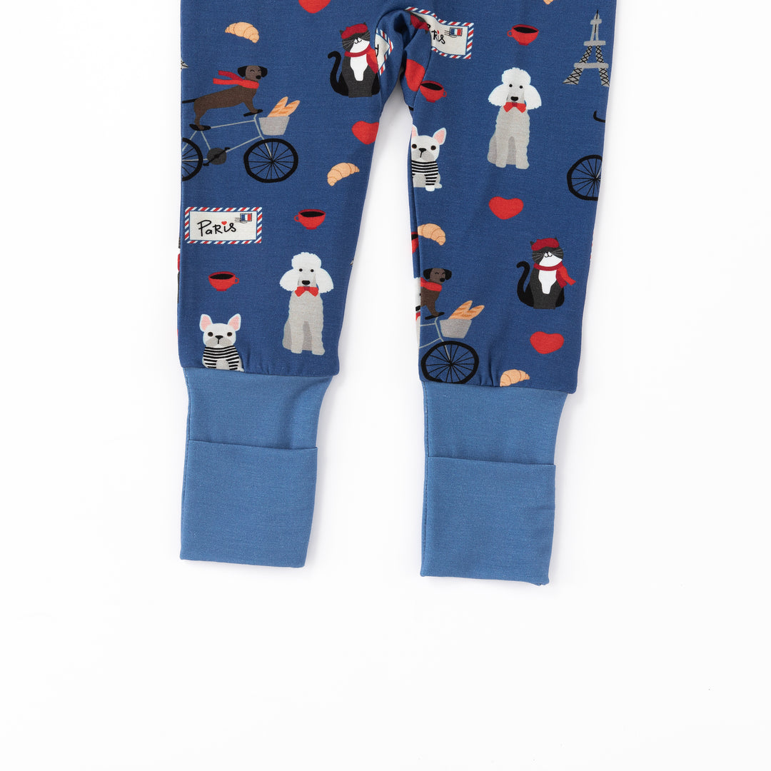 Le Petit Café (Convertible Zip Footies)