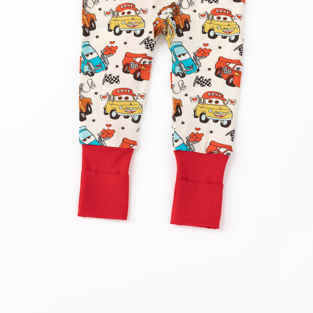 Beep Beep, Valentine (Convertible Zip Footies)