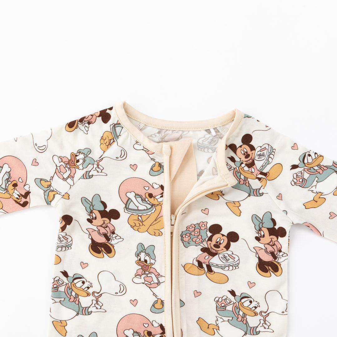 Forever & Always (Convertible Zip Footies)