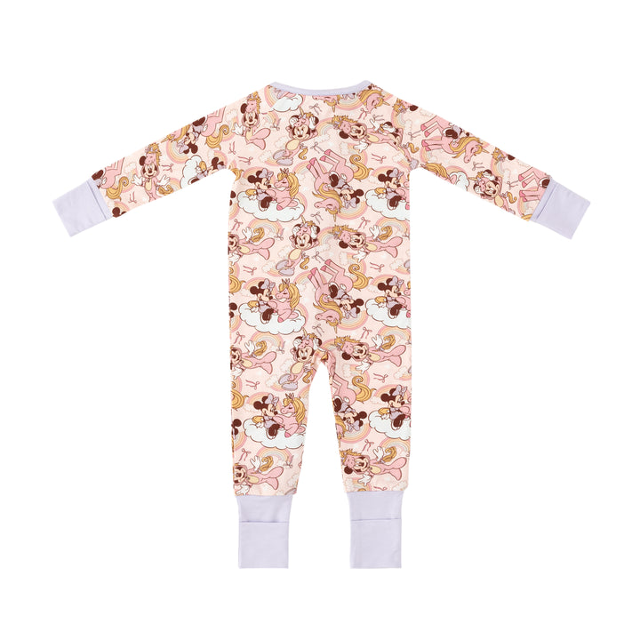 Unicorns & Rainbows (Convertible Zip Footies)