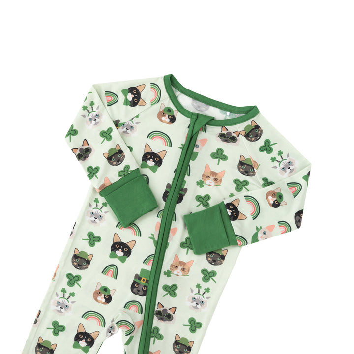 Kitty Parade (Convertible Zip Footies)