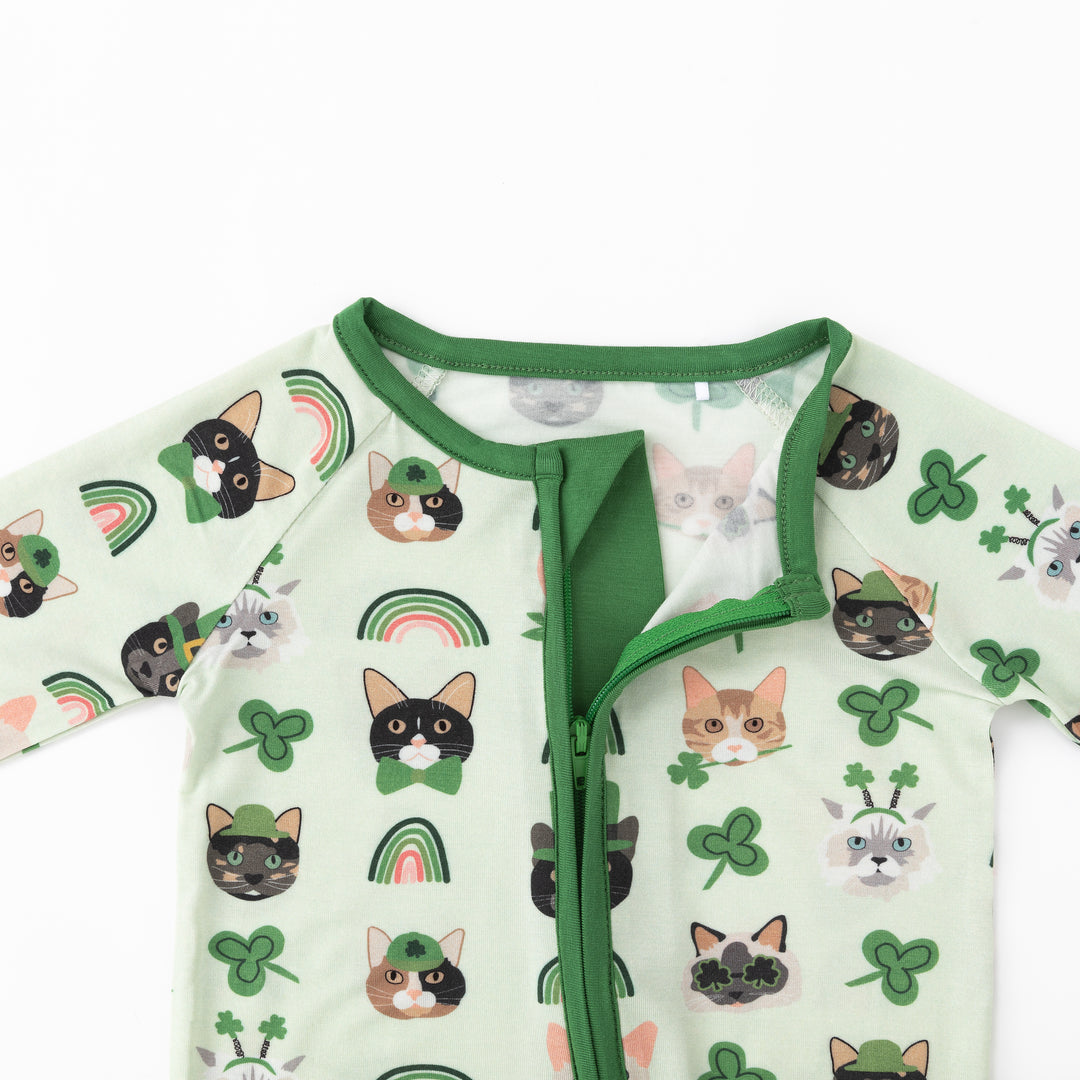 Kitty Parade (Convertible Zip Footies)