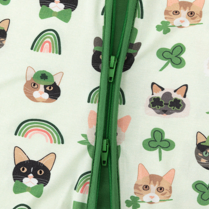 Kitty Parade (Convertible Zip Footies)