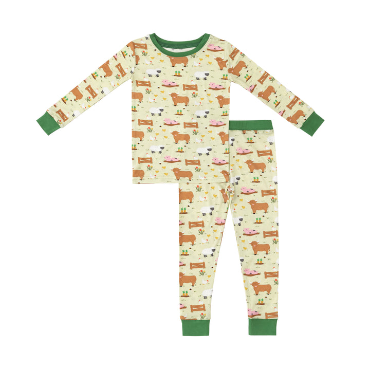 Little Moo Farm (Long Sleeve PJ)