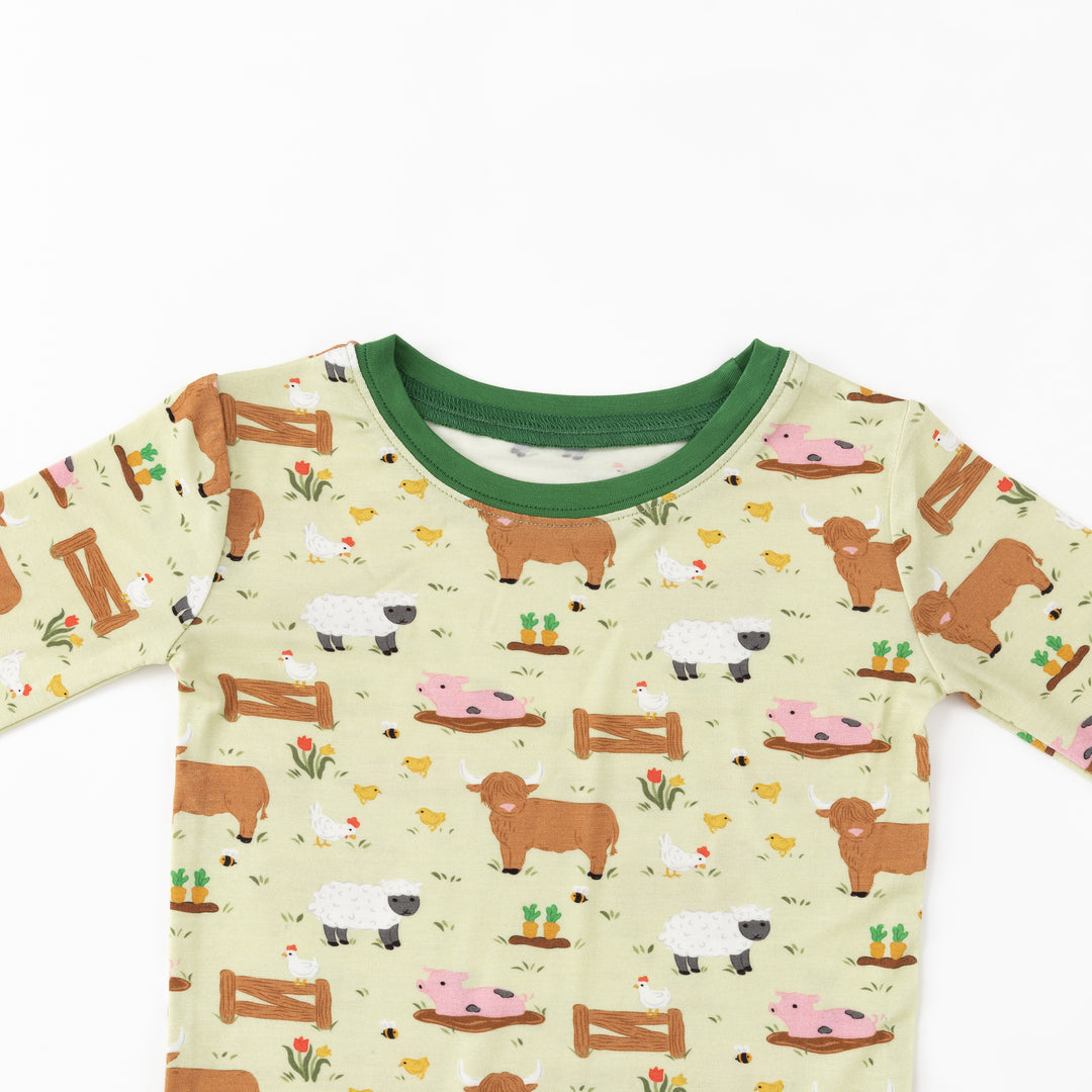 Little Moo Farm (Long Sleeve PJ)