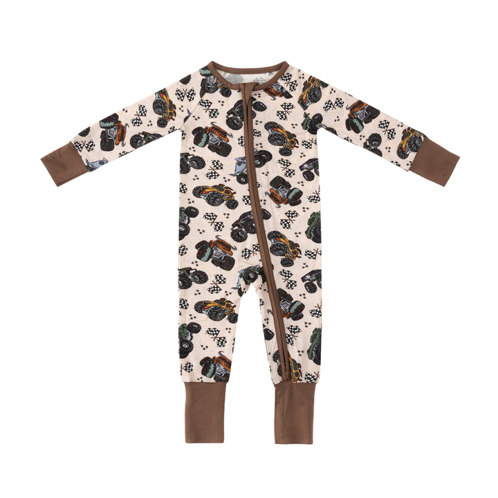 Monster Truck Rally (Convertible Zip Footies)