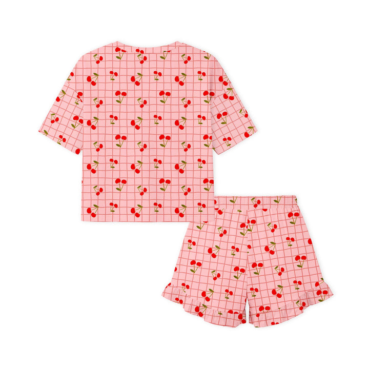 Cherry Picking (Women’s Ruffle Short PJ Set)