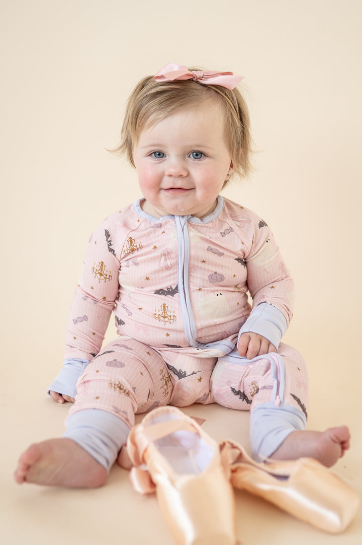 Boo-tiful Ballet (Convertible Zip Footies)