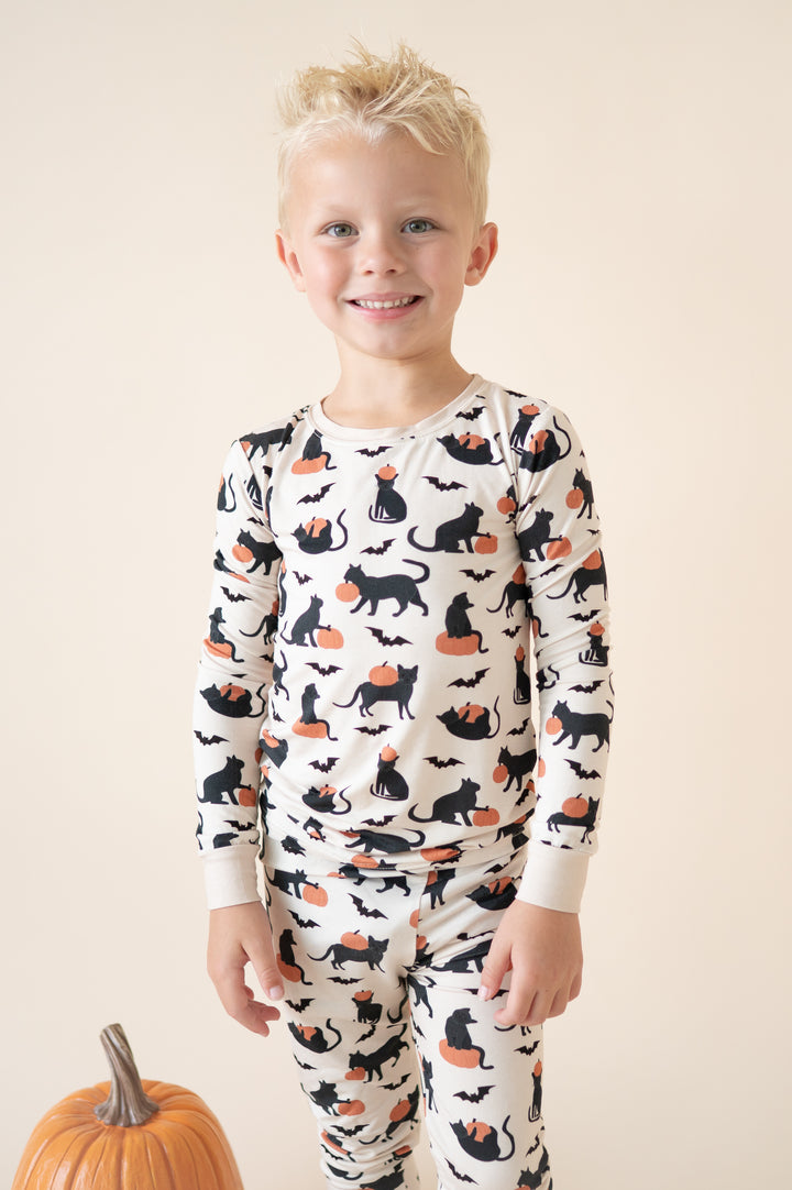 Pumpkin Cats (Long Sleeve PJ)
