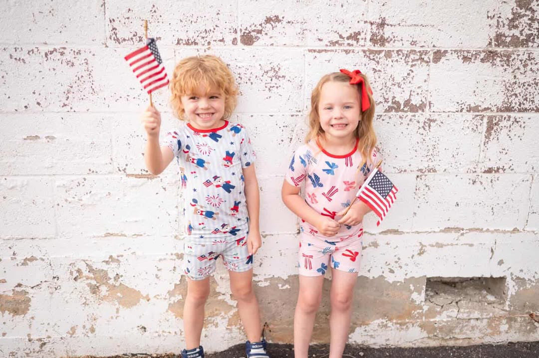 Americana Bows (Short PJ Set)