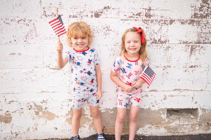 Americana Bows (Short PJ Set)