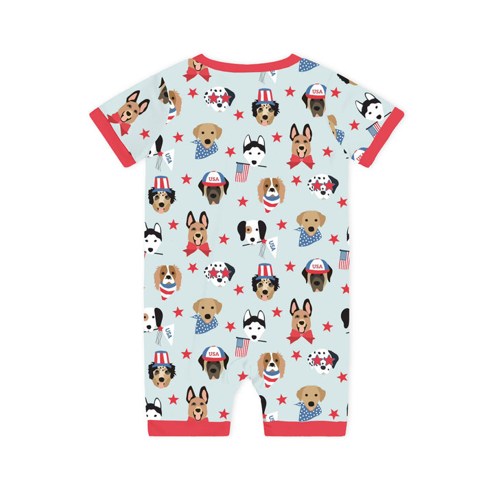 Star-Spangled Pups (Romper)
