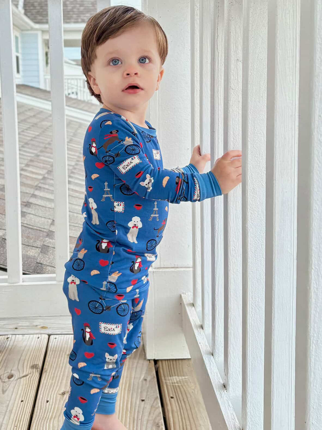 Le Petit Café (Long Sleeve PJ)