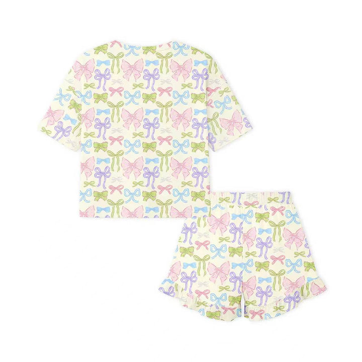 Heirloom Bows (Women’s Ruffle Short PJ Set)