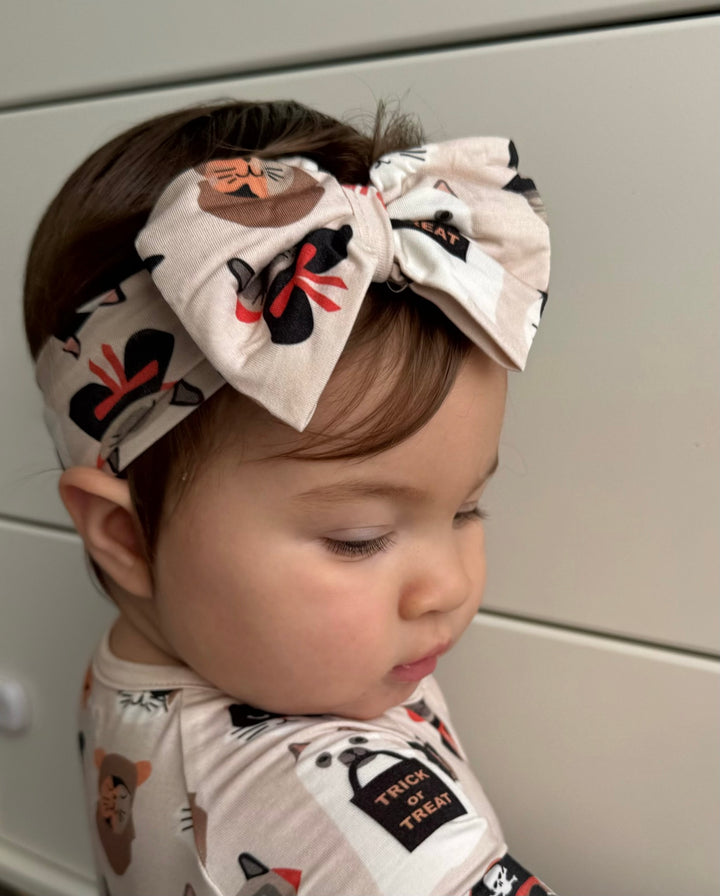 Meow & Treat Bow Headband