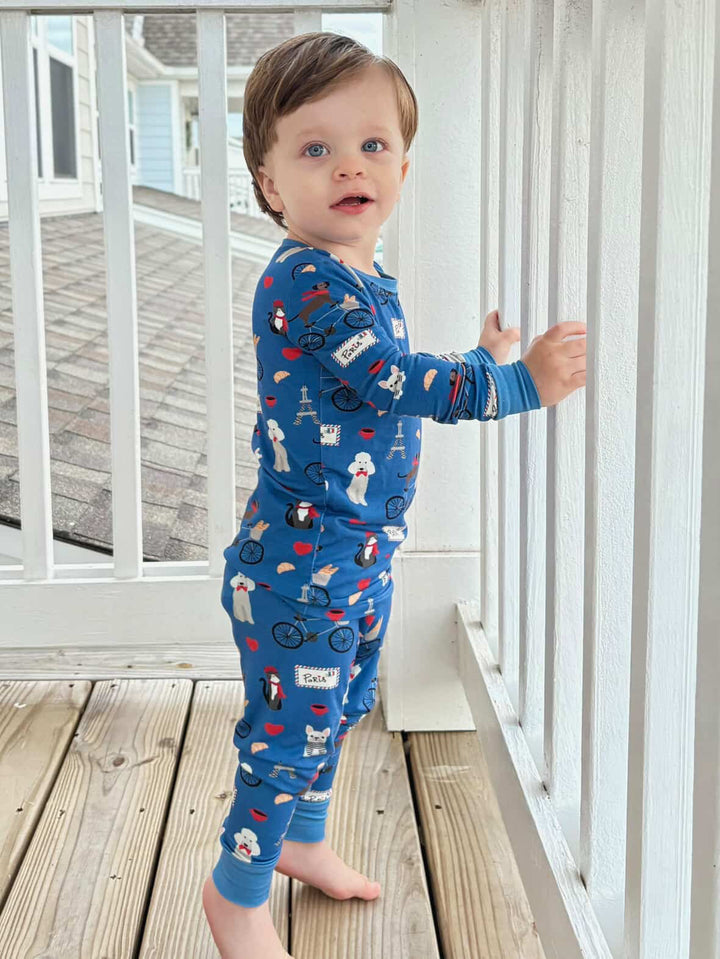 Le Petit Café (Long Sleeve PJ)