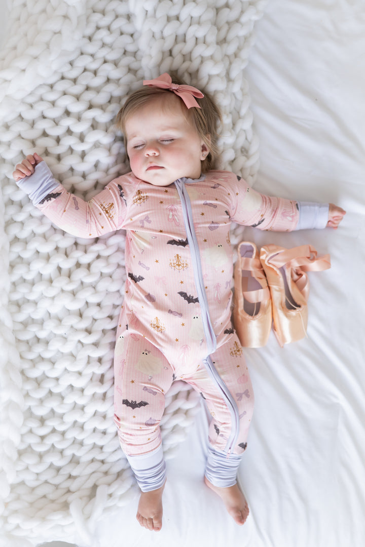 Boo-tiful Ballet (Convertible Zip Footies)