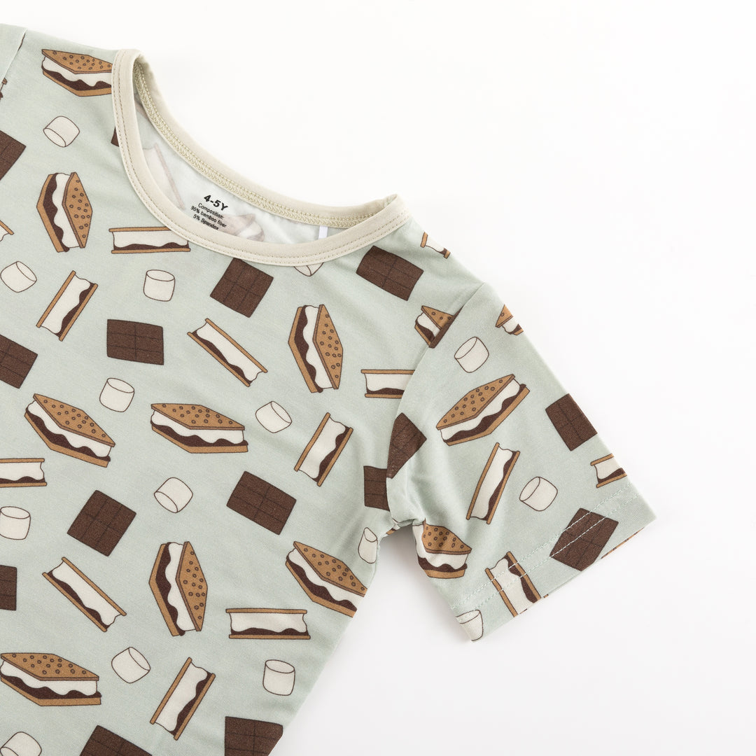 S'more to Love (Short PJ Set) - Blue