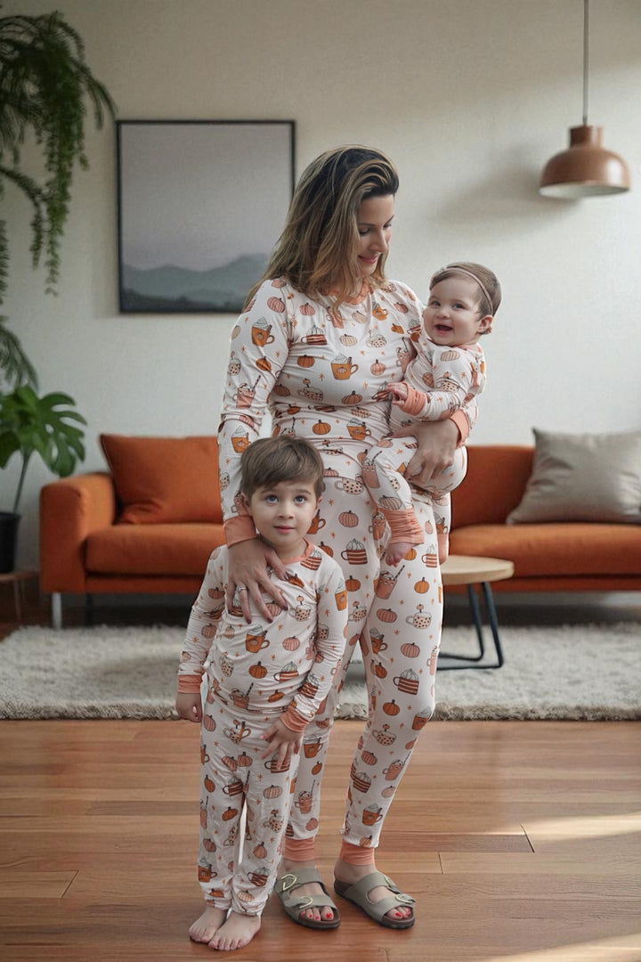 Pumpkin Spice (Women's Long Sleeve PJ)