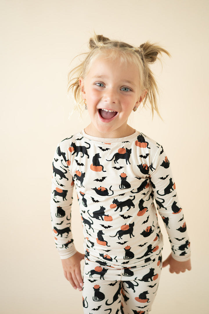 Pumpkin Cats (Long Sleeve PJ)