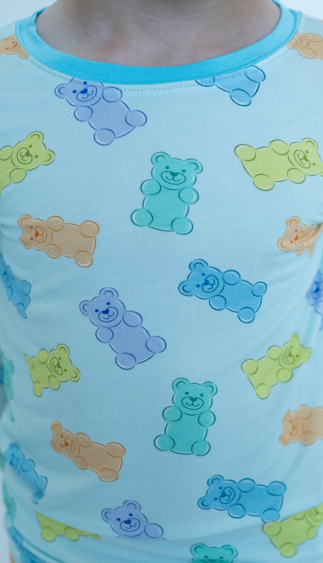 Gummy Bears (Long Sleeve PJ) - Blue