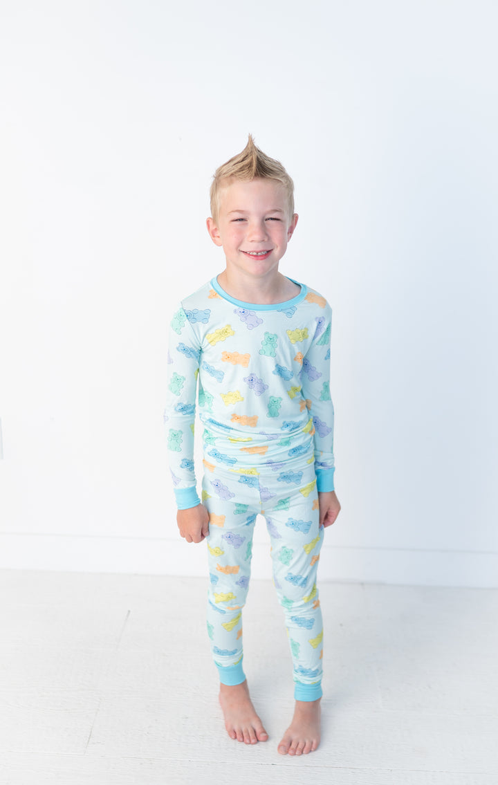 Gummy Bears (Long Sleeve PJ) - Blue