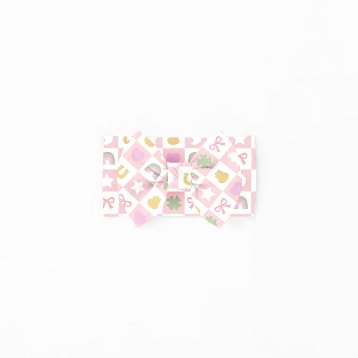Lucky Charms (Bow Headband) - Pink