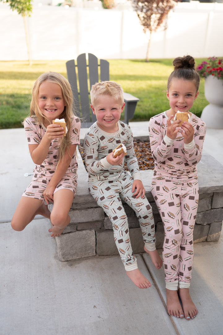 S'more to Love (Long Sleeve PJ) - Pink