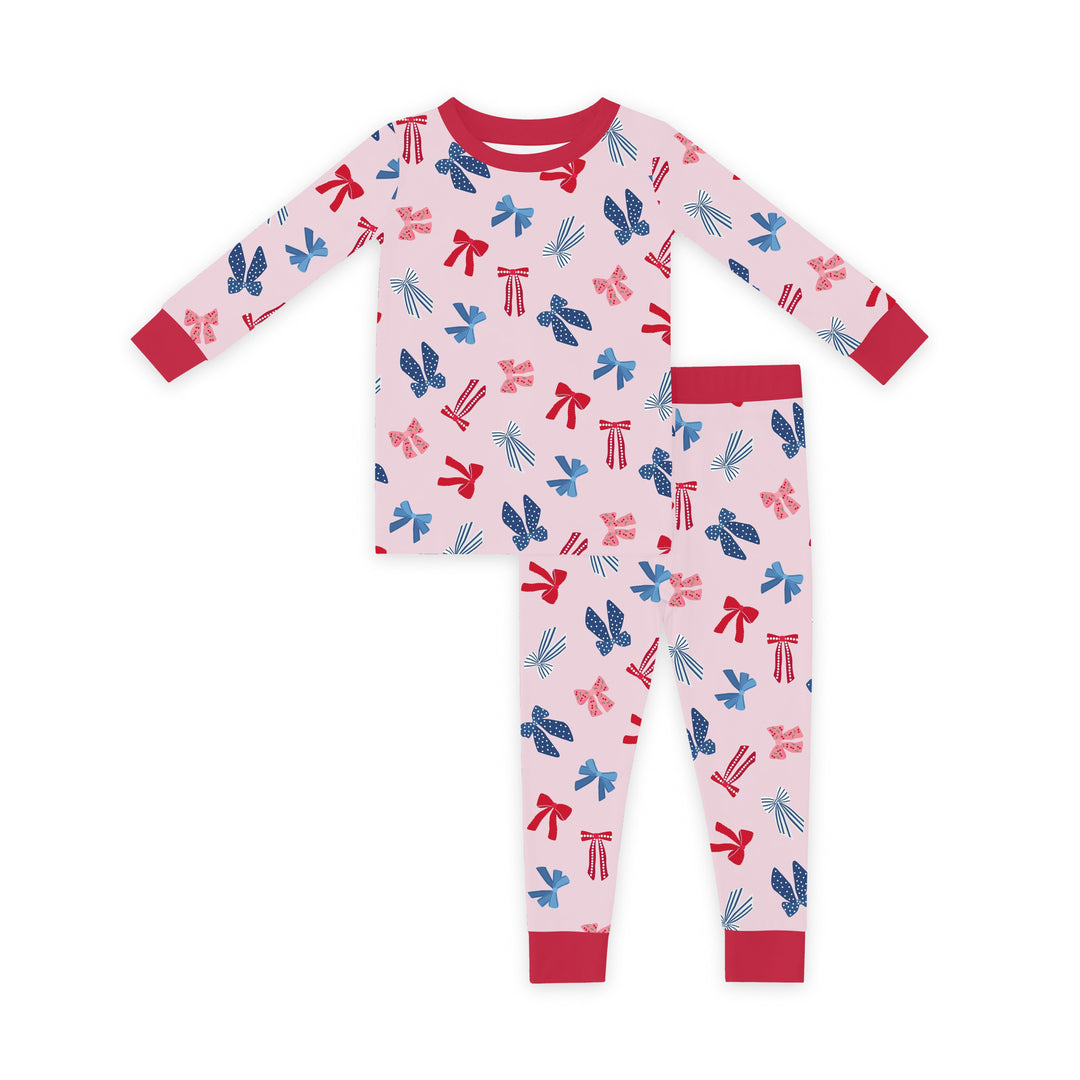 Americana Bows (Long Sleeve PJ)