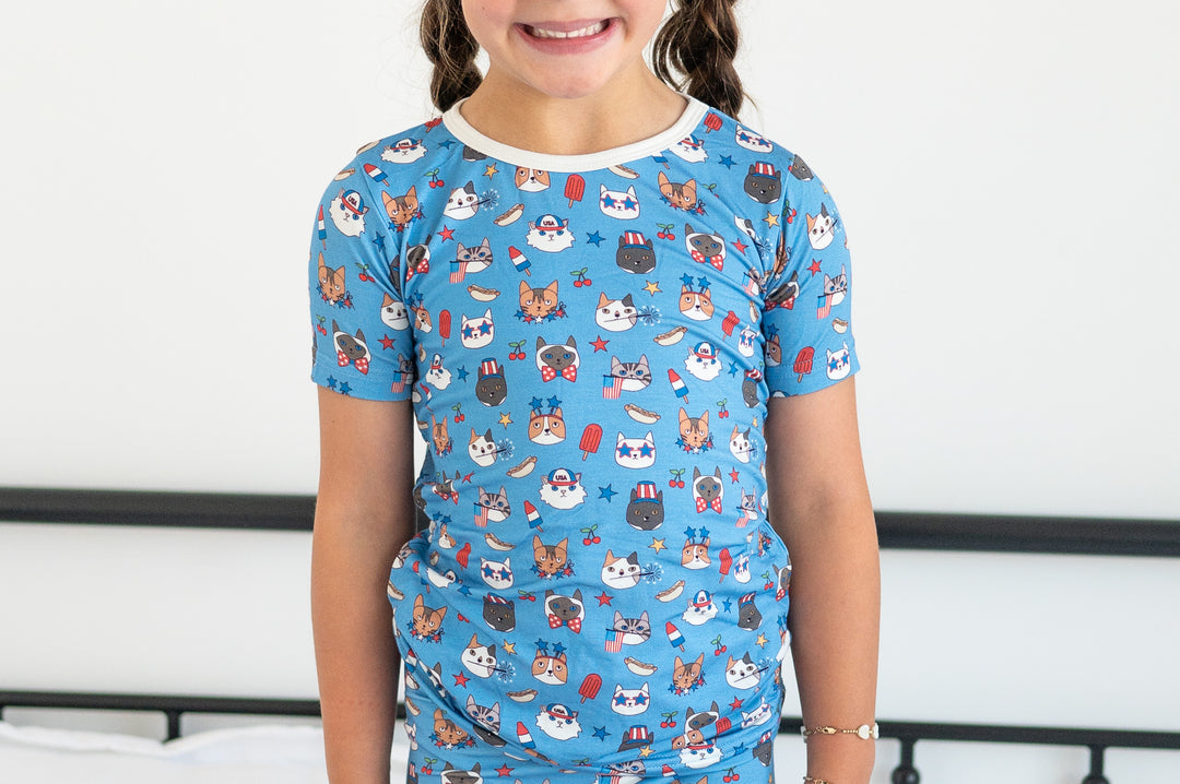 Freedom Cats (Short Sleeve PJ)