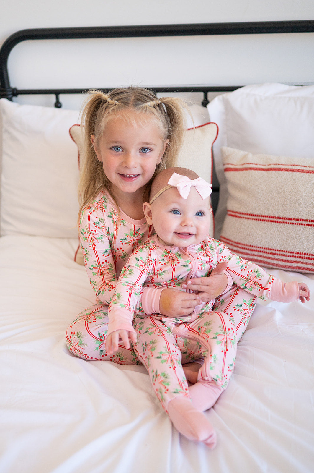 Ribbon & Holly (Long Sleeve PJ)